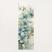 フラワーつる植物 ヨガマット (裏面)