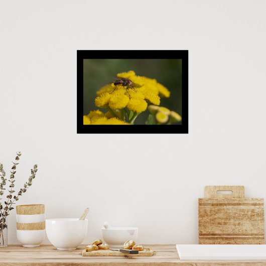 フラワーで飛行 ポスター (キッチン)