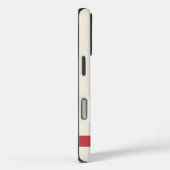 フラワーのかわいいキツネ 名前入れ Case-Mate iPhoneケース (裏面 / 右)