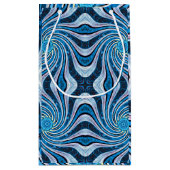 フラワーの回転 スモールペーパーバッグ (裏面)