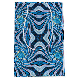 フラワーの回転 ミディアムペーパーバッグ