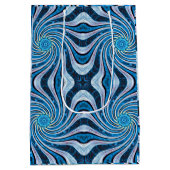 フラワーの回転 ミディアムペーパーバッグ (裏面)