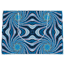 フラワーの回転 ラージペーパーバッグ