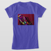 フラワーの女王たち Tシャツ (レイダウン裏面)