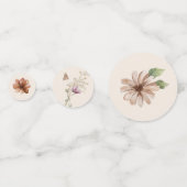 フラワーの結婚式 コンフェッティ (裏面)