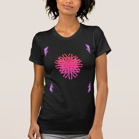 フラワーのTシャツ Tシャツ (正面)