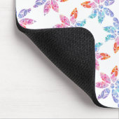 フラワーアイコンマウスパッド マウスパッド (コーナー)