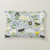 フラワーアクセント枕 アクセントクッション (裏面)