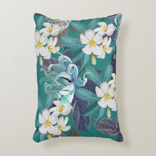 フラワーアクセント枕 アクセントクッション (正面(垂直))