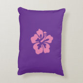 フラワーアクセント枕 アクセントクッション (裏面(縦))