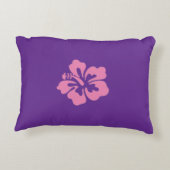 フラワーアクセント枕 アクセントクッション (裏面)