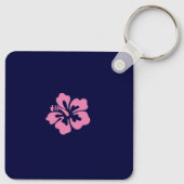 フラワーアクリルキーチェーン キーホルダー (裏面)