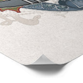 フラワーアストロロジーと魔法ポスター – Holly ポスター (角)