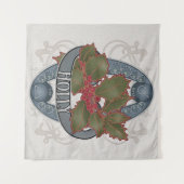 フラワーアストロロジーと魔法 – ホリー タペストリー (正面(横))