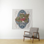 フラワーアストロロジーと魔法 – ホリー タペストリー (インサイチュ)