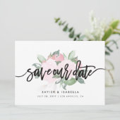 フラワーアレンジメント | セーブ・ザ・デートのお知らせ セーブザデート (スタンド正面)