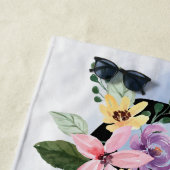 フラワーアンカー ブライズメイド ギフト ビーチタオル (インサイチュ)