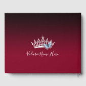 フラワーアンドバタフライプリンセスキンセアニェラ ゲストブック (裏面)