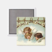 フラワーアーチ下の3つの天使 – マグネット (正面/裏面)