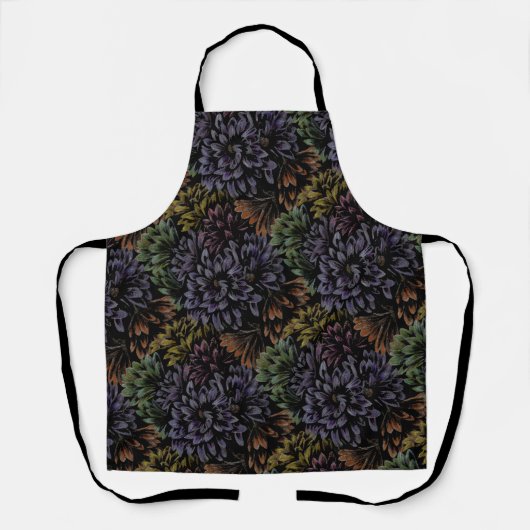 フラワーアートエプロンフローラアート調理師のエプロン&ギフト エプロン (正面)