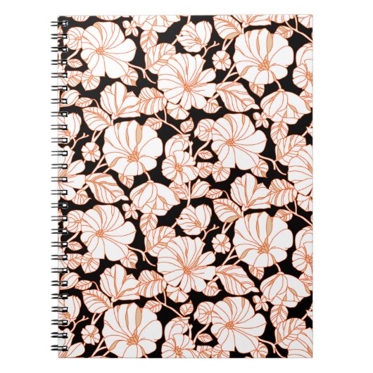 フラワーアートデザイン ノートブック (正面)