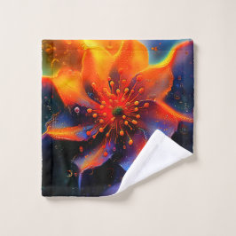 フラワーアート ウォッシュタオル