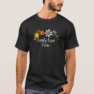 フラワーアート キャンディケイン クルー 花言葉 Tシャツ