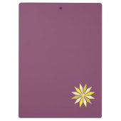 フラワーアート クリップボード (裏面)