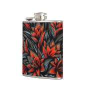 フラワーアート フラスク (左)