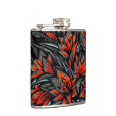 フラワーアート フラスク (右)