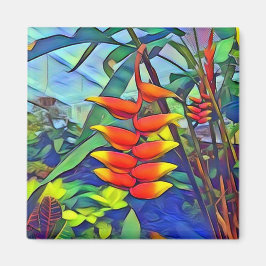 フラワーアート マグネット