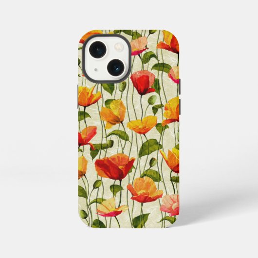 フラワーアート iPhoneケース (裏面)