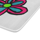 フラワーイラストレーション カッティングボード (角)