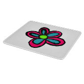 フラワーイラストレーション カッティングボード (角)