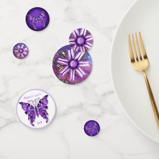 フラワーインザデザートバタフライ31紙吹雪 コンフェッティ (グループ)