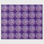 フラワーインザデザートラッピング紙 ラッピングペーパー (フラット)