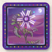 フラワーインザデザート飲料用コースター コースター (正面)