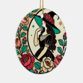 フラワーウィッチ セラミックオーナメント (右)