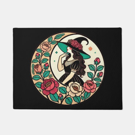 フラワーウィッチ ドアマット (正面)