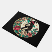 フラワーウィッチ ドアマット (アングル)