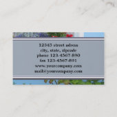 フラワーウィンドウ名刺テンプレート 名刺 (裏面)