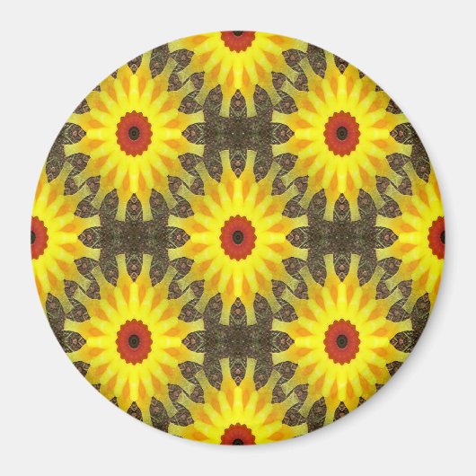 フラワーウォッチ….. マグネット (正面)