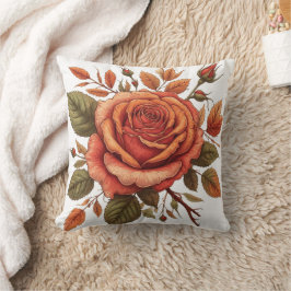 フラワーウォーターの色 クッション