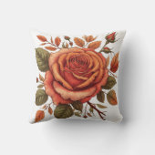 フラワーウォーターの色 クッション (裏面)