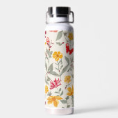 フラワーウォーターボトル(22 oz) ウォーターボトル (背面)