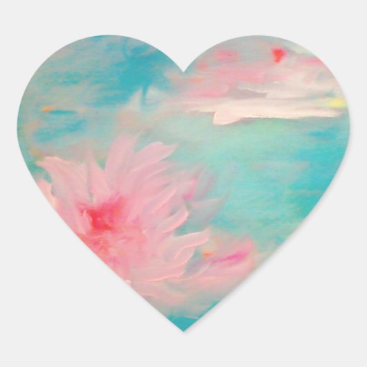 フラワーウォーター ハートシール (正面)