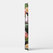 フラワーウォールの背景ヴィンテージスタイル。  Case-Mate iPhoneケース (裏面 / 右)