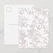 フラワーウォール紙1 シーズンポストカード (正面/裏面)