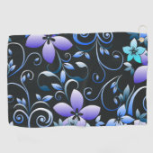 フラワーウォール紙6 ゴルフタオル (横)