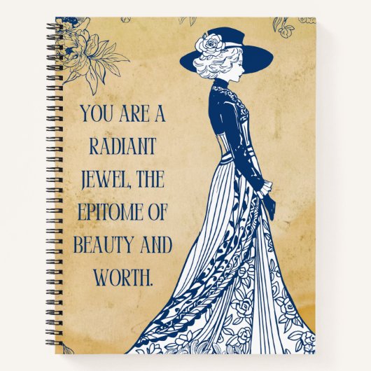 フラワーウーマン ノートブック (正面)